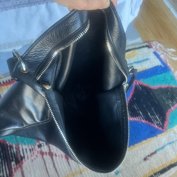 Jil Sander Black Leather Tote Bag/travel bag - Picture 10 of 13